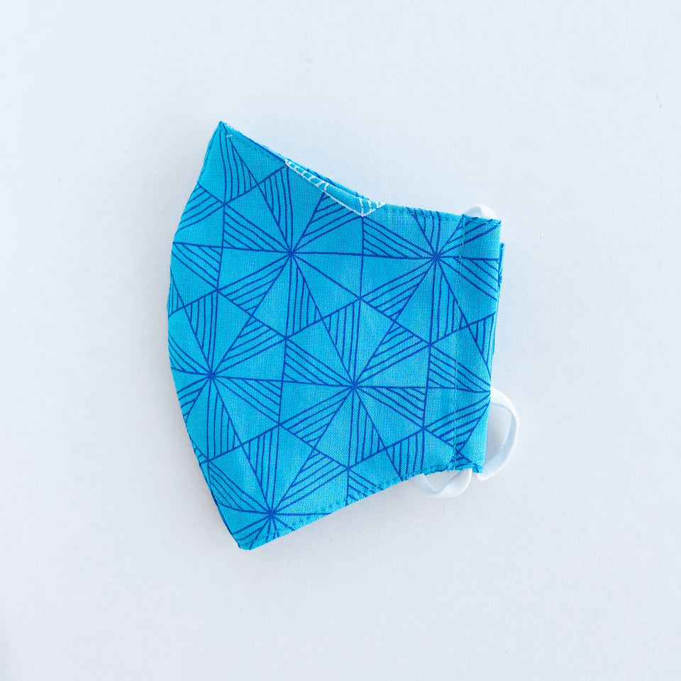 Japan Cotton Mask - Prism Blue | Made in Singapore