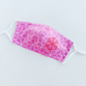 Japan Cotton Mask - Prism Pink | Made in Singapore