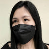 3D Premium Face Mask Black Edition [20Pc] (KF94 Design) | Made In Singapore | BFE 99.9% UV Sterilised
