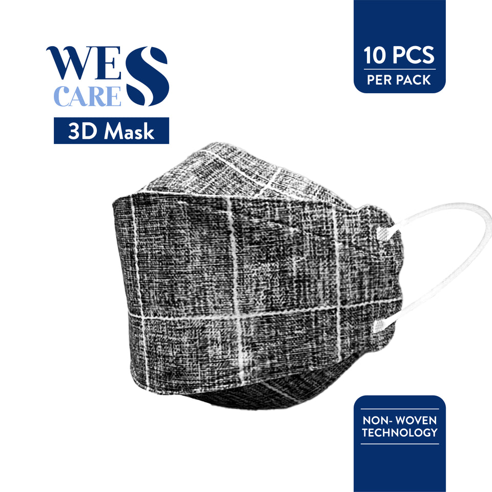 3D Premium Face Mask Design Edition [20Pcs] (KF94 Design) | Made in Singapore | BFE 99.9% UV Sterilised