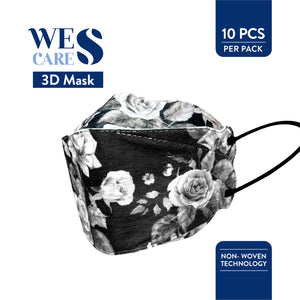 3D Premium Face Mask Design Edition [20Pcs] (KF94 Design) | Made in Singapore | BFE 99.9% UV Sterilised