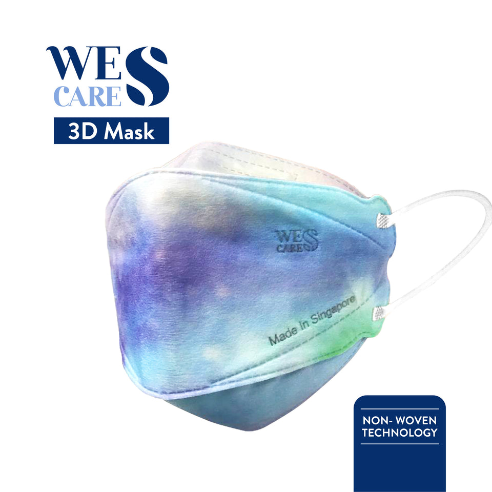 3D Premium Face Mask Design Edition [20Pcs] (KF94 Design) | Made in Singapore | BFE 99.9% UV Sterilised