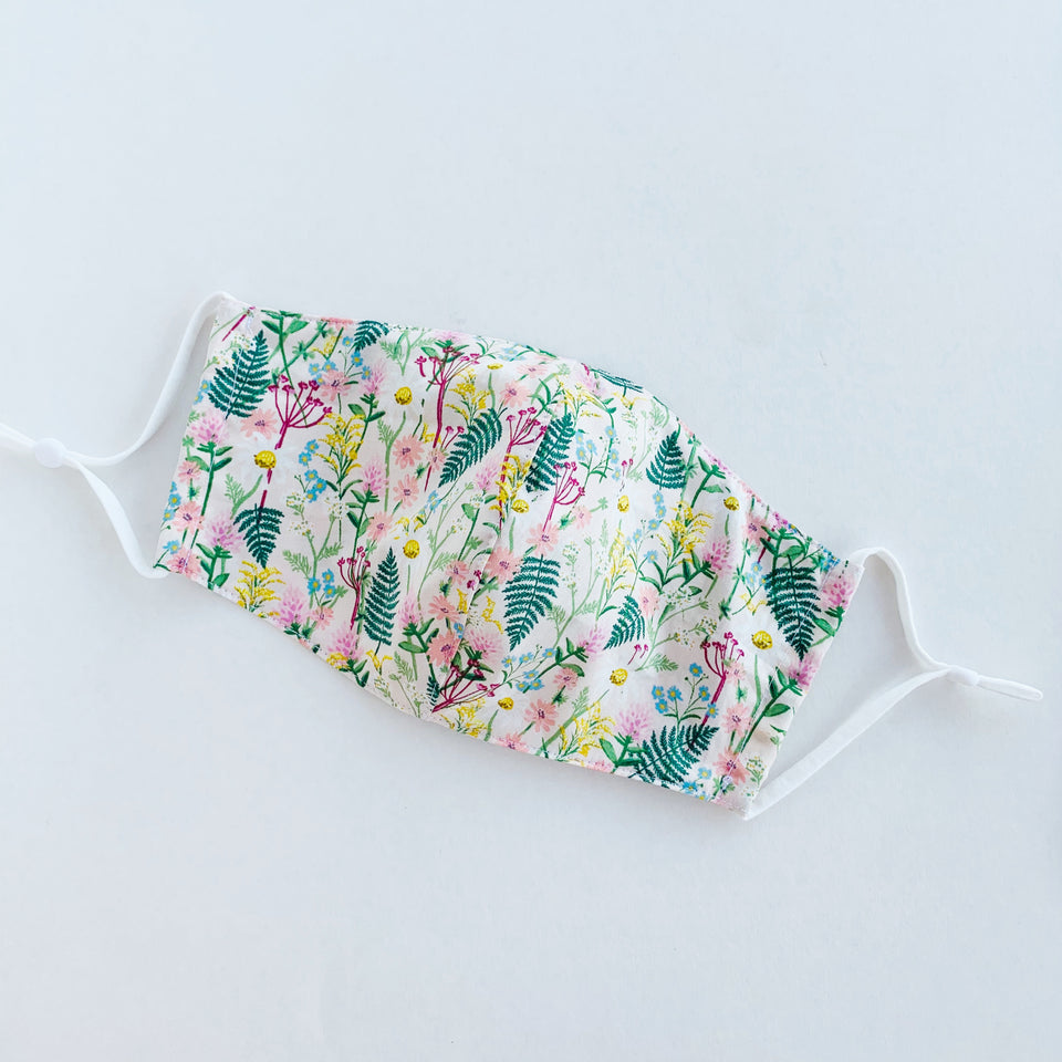 Japan Cotton Mask - Wildflowers | Made in Singapore